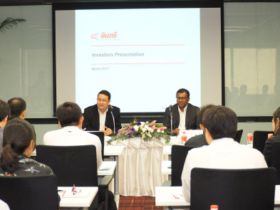 Top Management participated in SCCC Analyst Meeting and Investor Roadshows