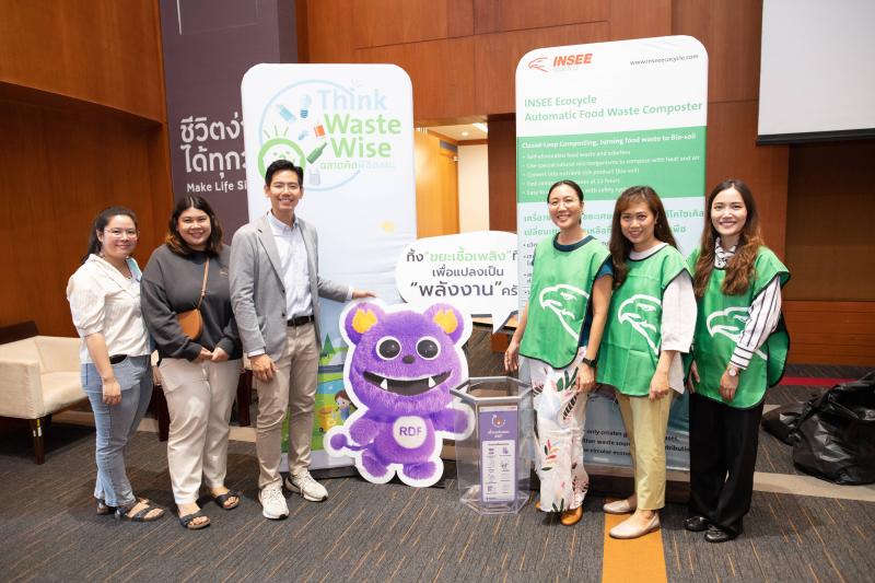 INSEE Ecocycle together with Chula Zero Waste Team participated in Environmental Management within the Organization and Efficient Waste Management workshop