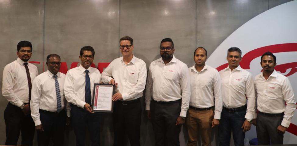 Sri Lanka’s first ever global certification for a corporate road traffic safety management system awarded to INSEE Cement Sri Lanka