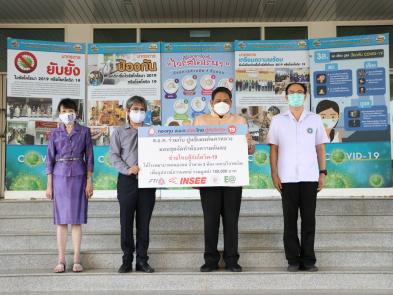 SCCC Group Supports “FTI Fund to Help Thailand in the Fight Against COVID-19” Project, Donating Negative-Pressure Isolation Chambers and Medical Equipment to Nongkhae Hospital, Saraburi Province