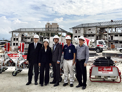 MOU Signing: INSEE Mortar gain trust in Chiangmai Project