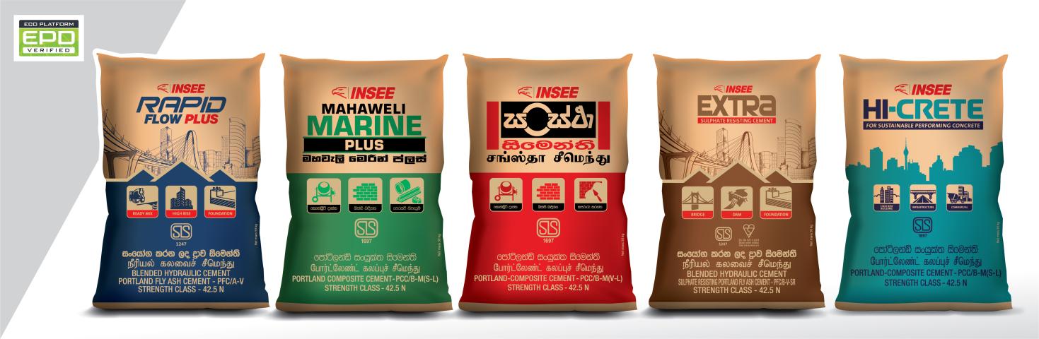 INSEE Cement becomes the first company in Sri Lanka to receive an Environmental Product Declaration (EPD) for its products portfolio 