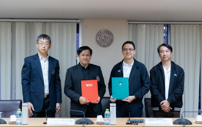 SCCC signs educational development MoU  with Faculty of Engineering at Kasetsart University