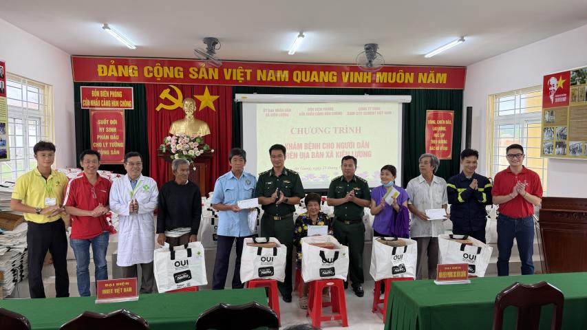 INSEE VIỆT NAM ĐỒNG HÀNH CHĂM SÓC SỨC KHỎE NGƯỜI CAO TUỔI NĂM 2026 TẠI XÃ KIÊN LƯƠNG