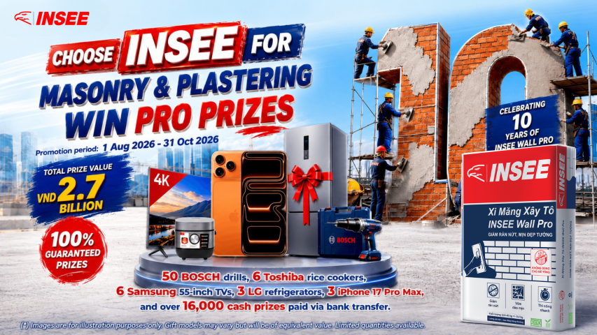 CELEBRATING 10 YEARS OF INSEE WALL PRO CHOOSE INSEE WALL PRO, WIN PRO GIFTS
