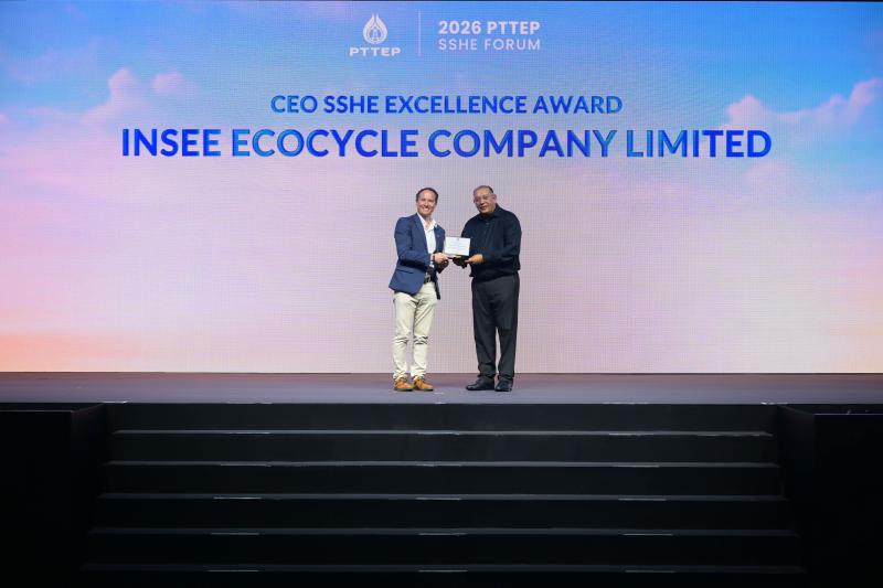 INSEE Ecocycle Receives 2025 CEO SSHE Excellence Award, Reinforcing Its Commitment to Safety Standards