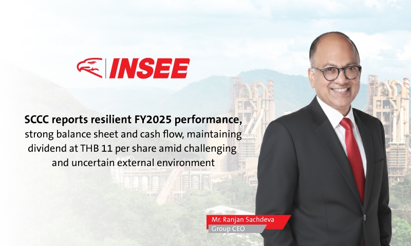 Siam City Cement Group Reports Strong Performance for 2025