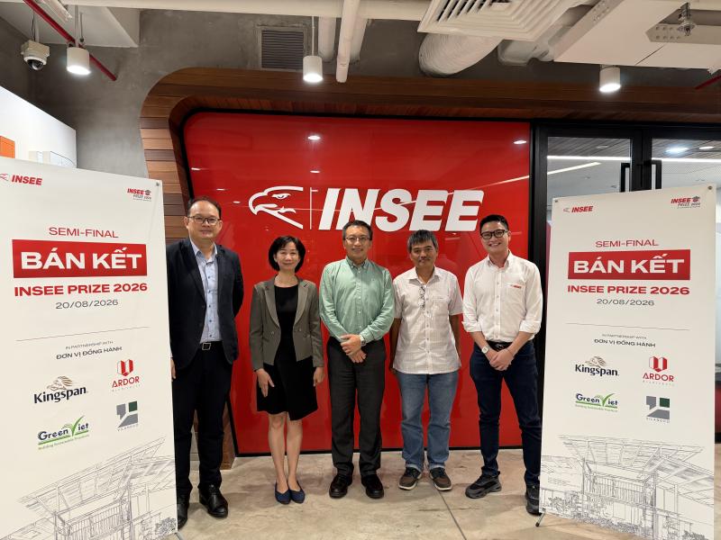 FROM INSEE PRIZE 2025 TO INSEE PRIZE 2026 ONE CONSTRUCTION MILESTONE, AN ONGOING JOURNEY