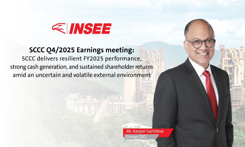 Siam City Cement Group Reports Strong Performance for 2025